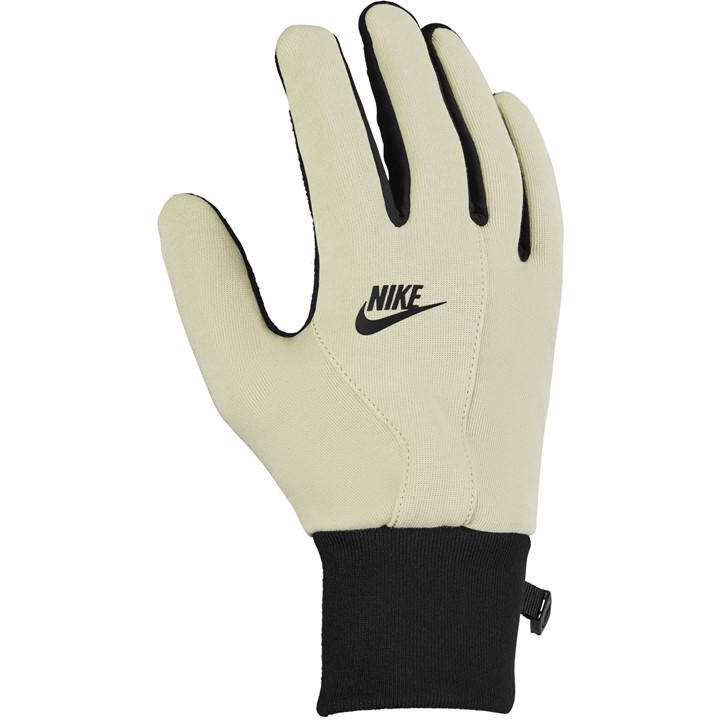 Nike  Cream Therma-Fit Tech Fleece Gloves in Size XL, Sports Direct