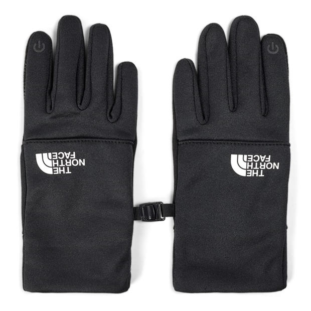 Grey Hthr DYY - The North Face - Kids' Etip Fleece Gloves