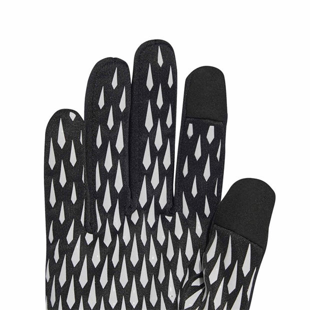 Black/Red - adidas - Liverpool Football Player Gloves