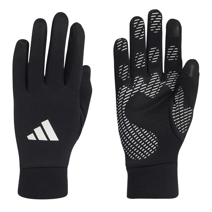 Adidas  Black Tiro Competition Gloves in Size M, Sports Direct
