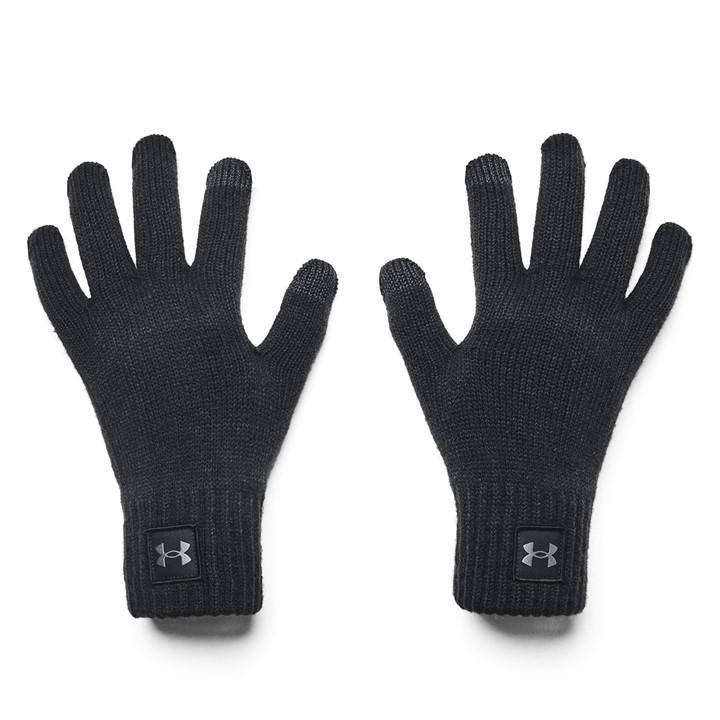 Under Armour Men's Black Halftime Fleece Gloves in Size S - M, Sports Direct