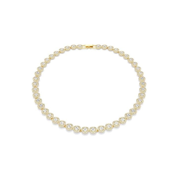 row  Women's  Angelica Tennis Choker Necklace, Football by Swarovski, Sports Direct