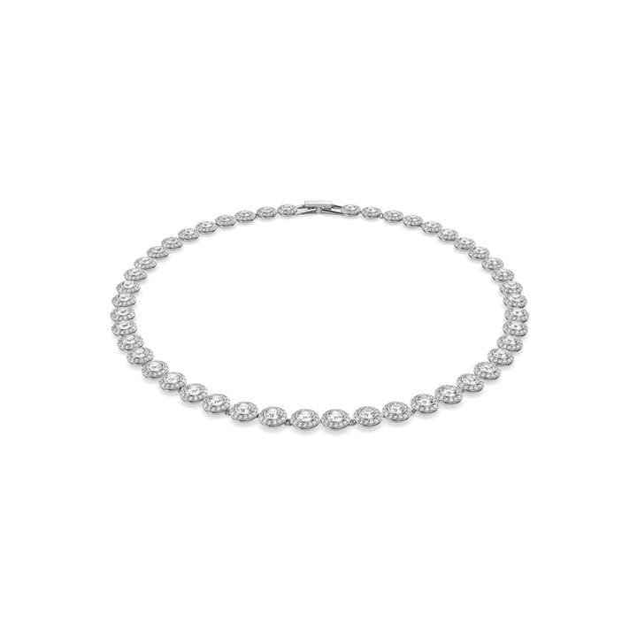 row  Women's  Angelica Tennis Choker Necklace, Football by Swarovski, Sports Direct