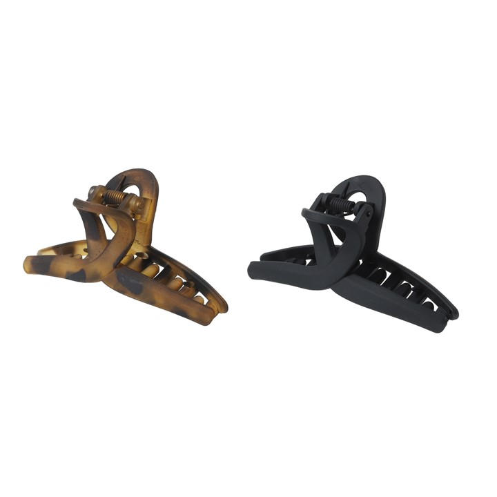 Miso Women's  2Pk Claw Clips, Sports Direct