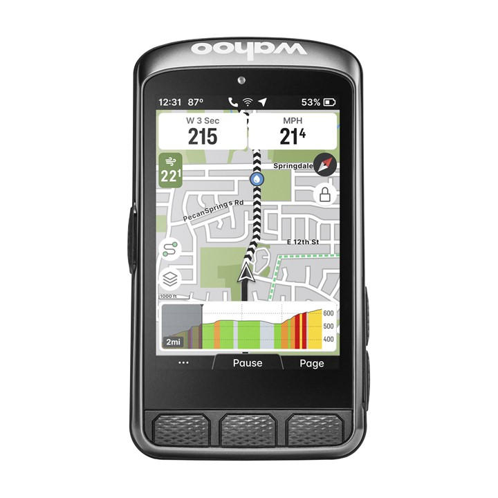 Wahoo Unisex Black Element Ace Gps Bike Computer