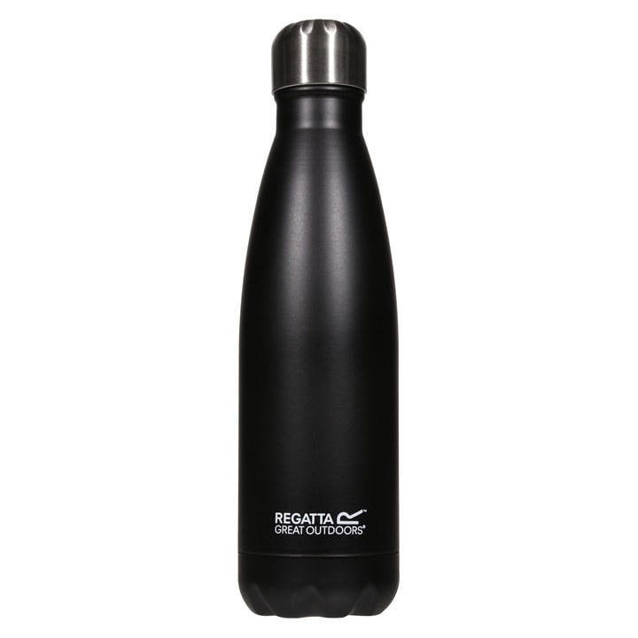 Regatta  Black 0.5L Insulated Bottle in Size Single, Sports Direct