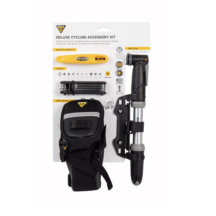 Topeak  Black Deluxe Kit, Sports Direct
