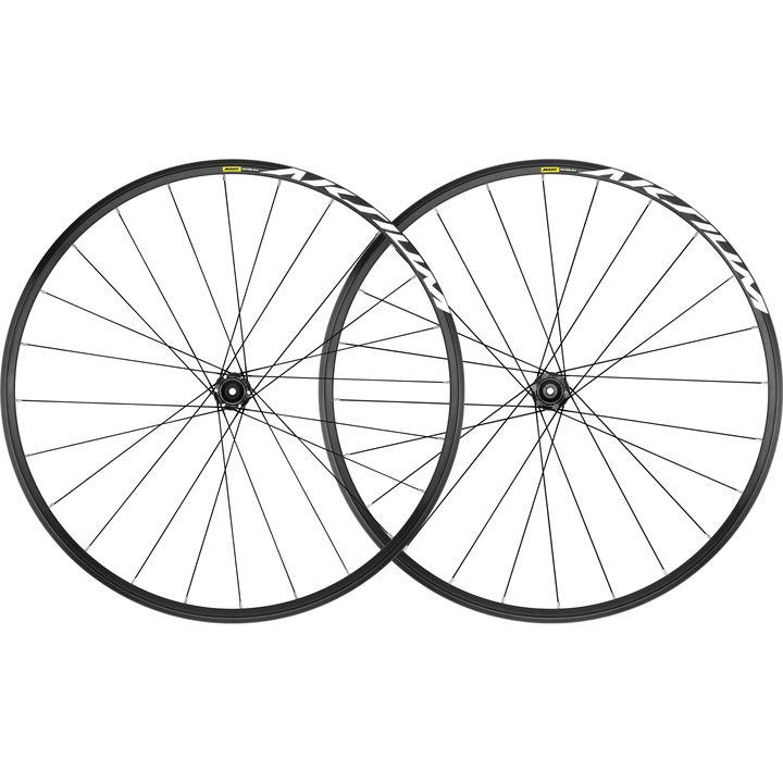 Mavic  Black Aksium Clincher Centrelock Disc Brake 700C Road Wheelset, Sports Direct