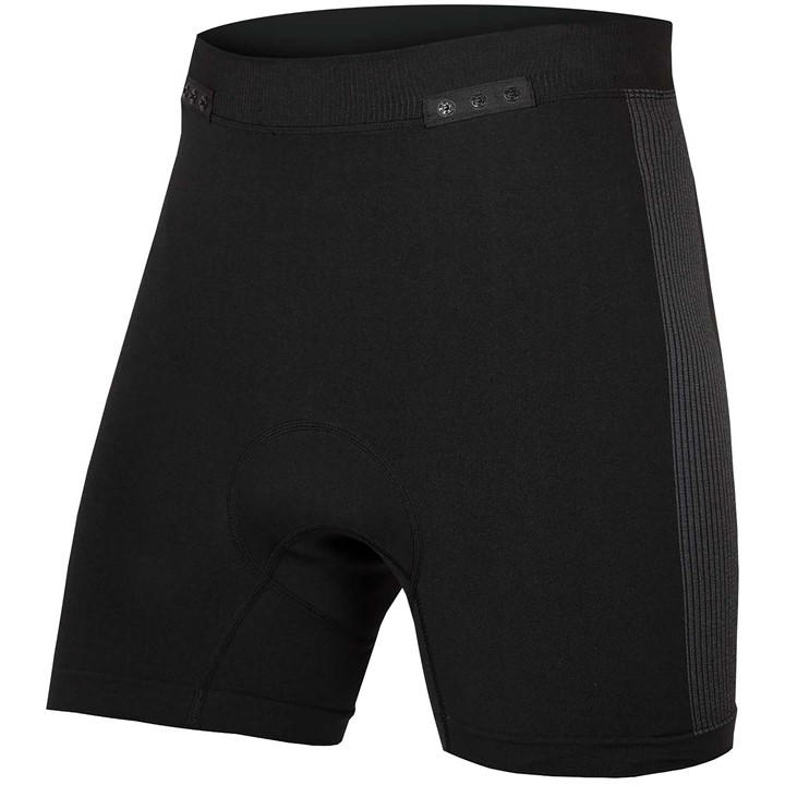 Endura Men' Black Engineered Padded Boxer With Clickfast in Size S, Sports Direct