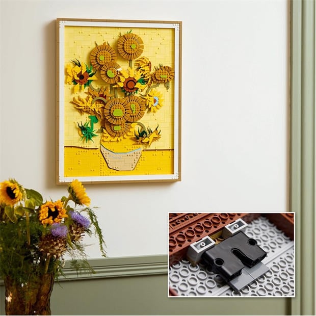 Многоцветно - LEGO - VVG Sunflowers Lego Building Blocks