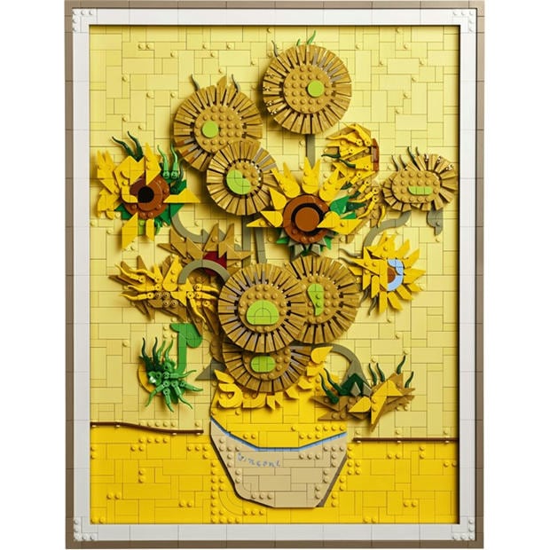 Многоцветно - LEGO - VVG Sunflowers Lego Building Blocks