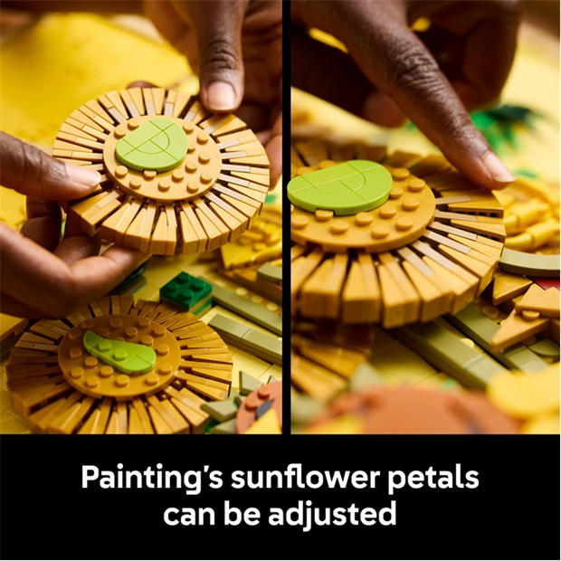 Многоцветно - LEGO - VVG Sunflowers Lego Building Blocks