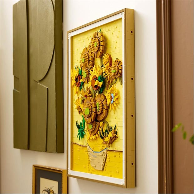 Многоцветно - LEGO - VVG Sunflowers Lego Building Blocks
