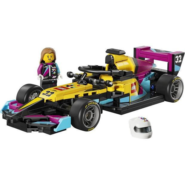 F1 Academy - LEGO - Speed Champions F1 ACADEMY LEGO Race Car Toy - 77258