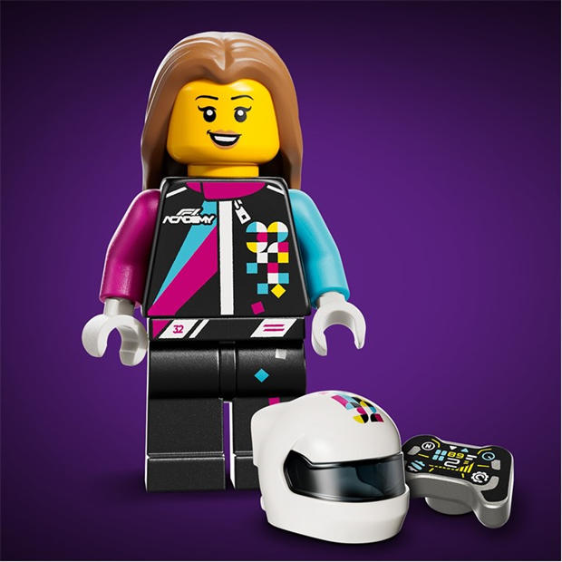 F1 Academy - LEGO - Speed Champions F1 ACADEMY LEGO Race Car Toy - 77258
