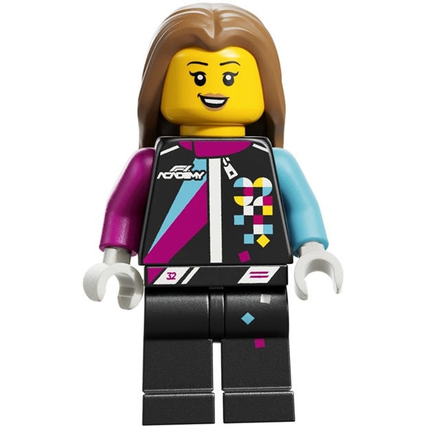 F1 Academy - LEGO - Speed Champions F1 ACADEMY LEGO Race Car Toy - 77258