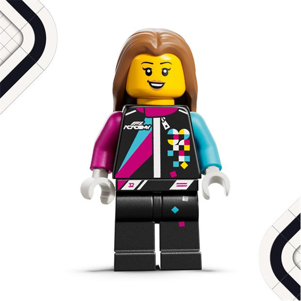 F1 Academy - LEGO - Speed Champions F1 ACADEMY LEGO Race Car Toy - 77258