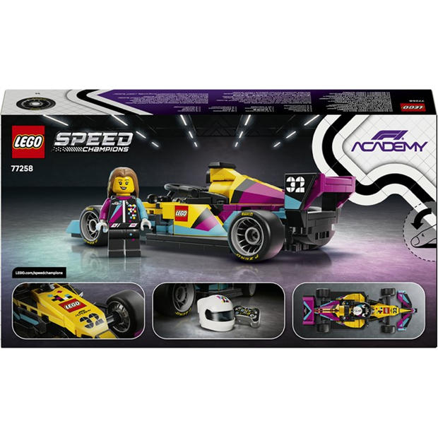 F1 Academy - LEGO - Speed Champions F1 ACADEMY LEGO Race Car Toy - 77258