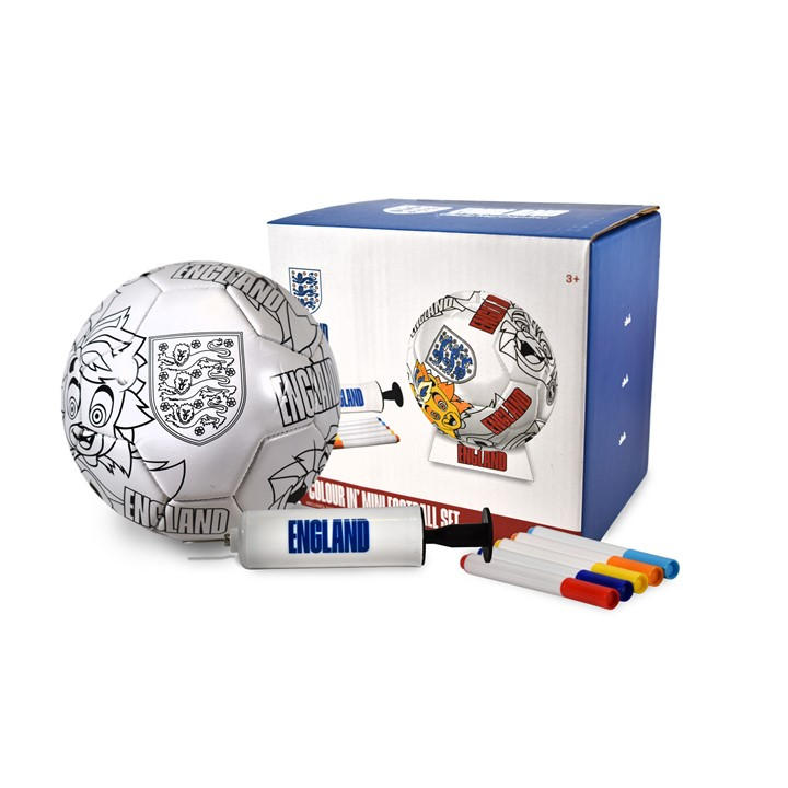 Team  Kids  Mini Colour In Football Supporter Set in Size 2, Sports Direct
