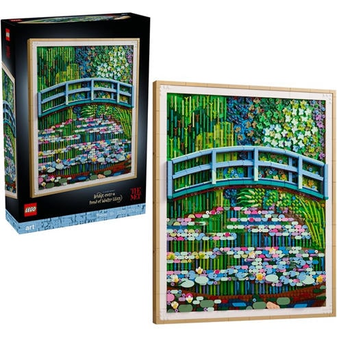 LEGO - Art 31220 Claude Monet – Bridge over a Pond of Water Lilies