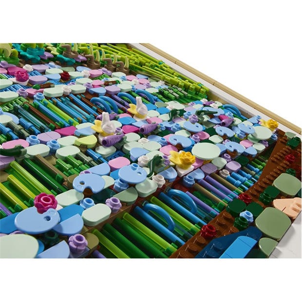 Claude Monet - LEGO - Art 31220 Claude Monet – Bridge over a Pond of Water Lilies