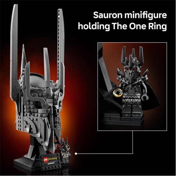 Multi - LEGO - Icons The Lord of the Rings: Sauron’s Helmet 11373