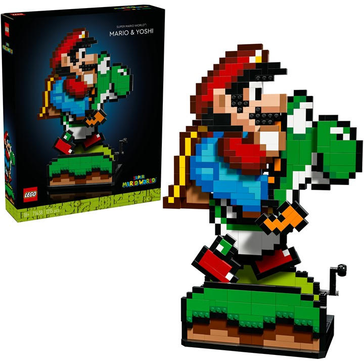 Lego   Super Mario 71438 Super Mario World: Mario & Yoshi, Sports Direct