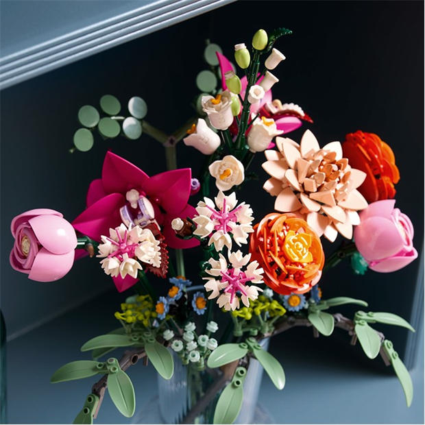 Botanika - LEGO - Botanicals Pretty Pink Flower Bouquet Set 10342