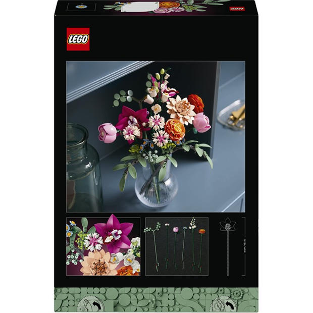 Botanika - LEGO - Botanicals Pretty Pink Flower Bouquet Set 10342