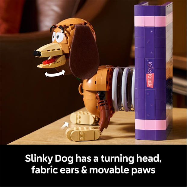 Slinky Dog - LEGO - Disney and Pixar Toy Story Slinky Dog Bookends 43301