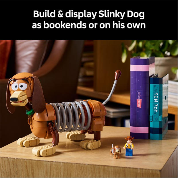 Slinky Dog - LEGO - Disney and Pixar Toy Story Slinky Dog Bookends 43301