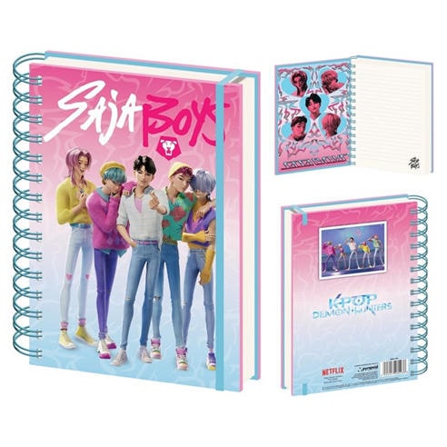 Character - Kids' K-Pop Demon Hunters Saja Boys A5 Wiro Notebook