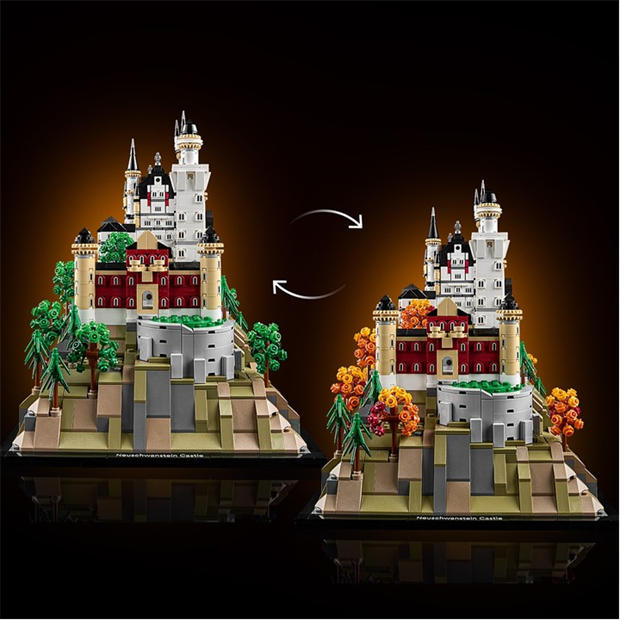 TBC - LEGO - LEGO® Architecture 21063 Neuschwanstein Castle Collectible Model Kit for Adults