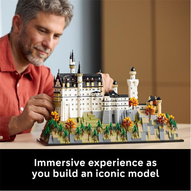 TBC - LEGO - LEGO® Architecture 21063 Neuschwanstein Castle Collectible Model Kit for Adults
