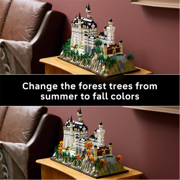 TBC - LEGO - LEGO® Architecture 21063 Neuschwanstein Castle Collectible Model Kit for Adults