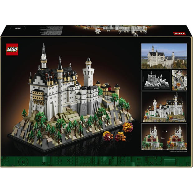 TBC - LEGO - LEGO® Architecture 21063 Neuschwanstein Castle Collectible Model Kit for Adults