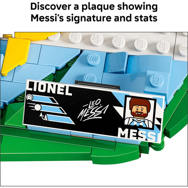 Messi - LEGO - LEGO Editions Lionel Messi – Soccer Highlights - Building Set for Boys & Girls Ages 10+ - 43011