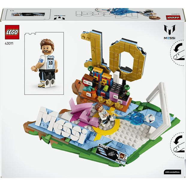 Messi - LEGO - LEGO Editions Lionel Messi – Soccer Highlights - Building Set for Boys & Girls Ages 10+ - 43011