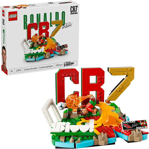 LEGO - LEGO Editions Cristiano Ronaldo – Soccer Highlights - Building Set for Boys & Girls Ages 10+ - 430