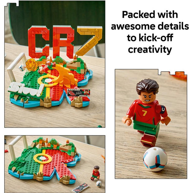 Ronaldo - LEGO - LEGO Editions Cristiano Ronaldo – Soccer Highlights - Building Set for Boys & Girls Ages 10+ - 430