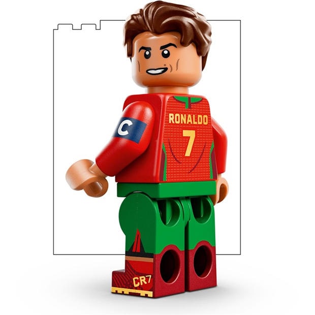 Ronaldo - LEGO - LEGO Editions Cristiano Ronaldo – Soccer Highlights - Building Set for Boys & Girls Ages 10+ - 430