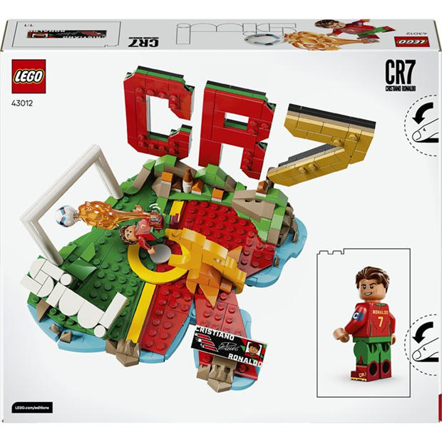Ronaldo - LEGO - LEGO Editions Cristiano Ronaldo – Soccer Highlights - Building Set for Boys & Girls Ages 10+ - 430