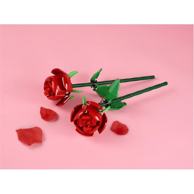Roses - LEGO - LEGO Botanicals Flower Bouquet Home Decor Set 40460