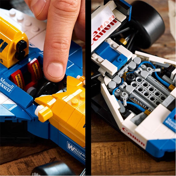 Williams Car - LEGO - Icons 10353 Williams Racing FW14B & Nigel Mansell