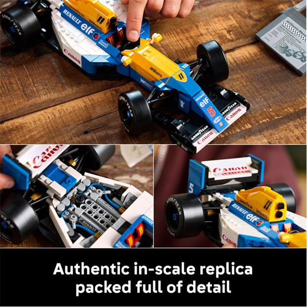 Williams Car - LEGO - Icons 10353 Williams Racing FW14B & Nigel Mansell