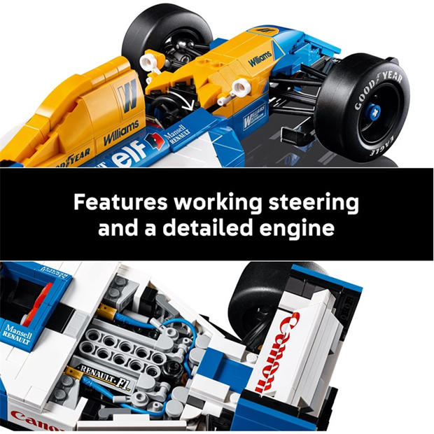 Williams Car - LEGO - Icons 10353 Williams Racing FW14B & Nigel Mansell