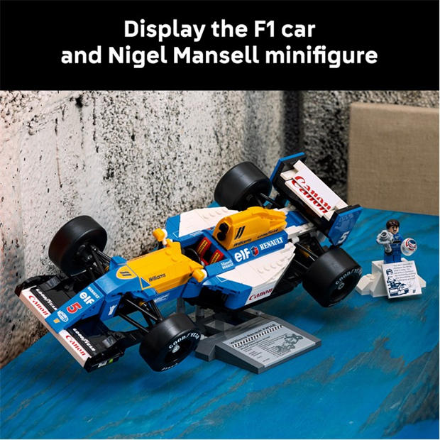 Williams Car - LEGO - Icons 10353 Williams Racing FW14B & Nigel Mansell