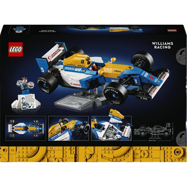 Williams Car - LEGO - Icons 10353 Williams Racing FW14B & Nigel Mansell