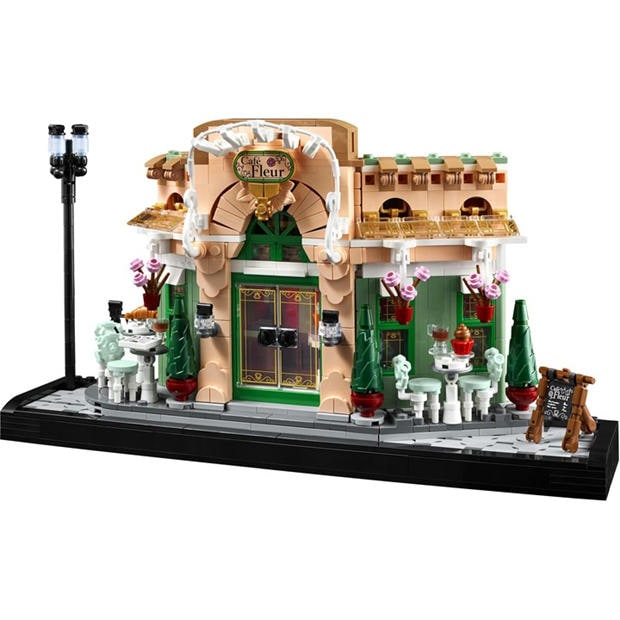 Да се определи - LEGO - Icons 10362 French Cafe Building Set for Adults
