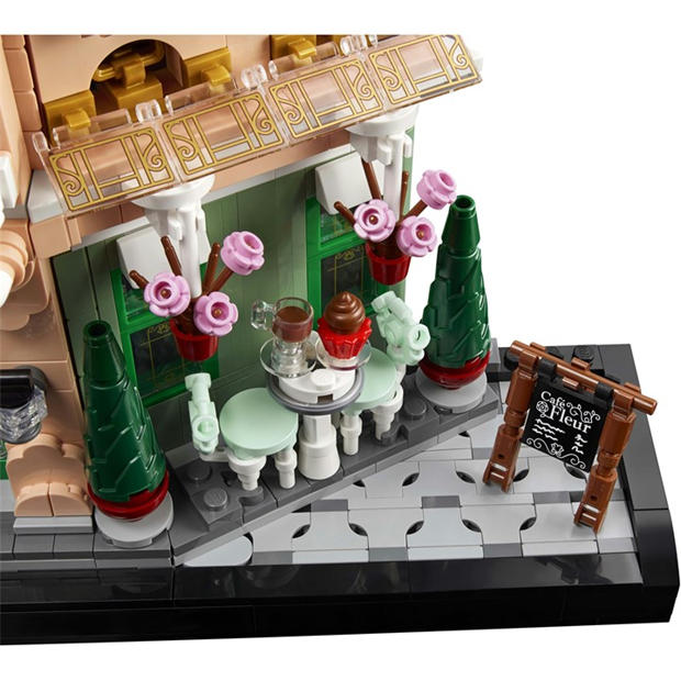 Да се определи - LEGO - Icons 10362 French Cafe Building Set for Adults